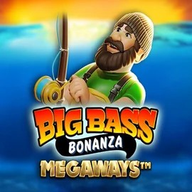 Official Slots logo: Big Bass Bonanza Megaways by Pragmatic Play at Spinbara Casino