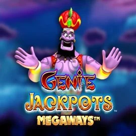 Official Jackpots logo: Genie Jackpots Megaways by Blueprint Gaming at Spinbara Casino