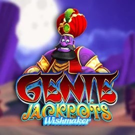Genie Jackpots Wishmaker online game logo by Blueprint Gaming on spinbaracasinos-es.com