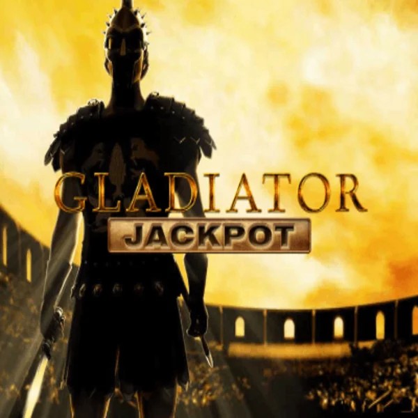 Gladiator Jackpot logo by Playtech at Spinbara Casino