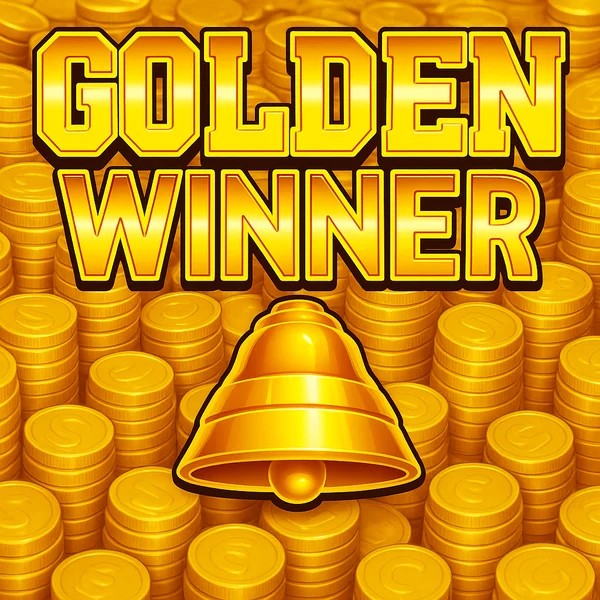 Golden Winner logo by Inspired Gaming at Spinbara Casino