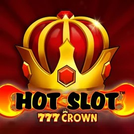 Hot Slot 777 Crown online game logo by Wazdan on spinbaracasinos-es.com