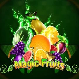 Magic Fruits Deluxe logo by Wazdan at Spinbara Casino