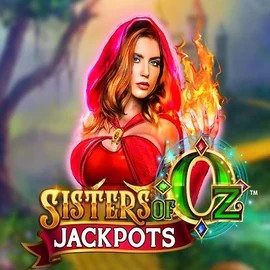 Sisters Of Oz Jackpots logo by Triple Edge Studios Spinbara Casino