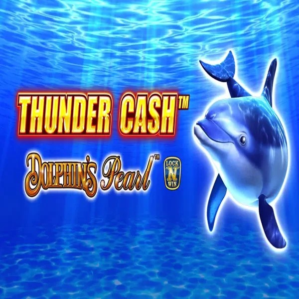 Thunder Cash Dolphins Pearl logo by Novomatic at Spinbara Casino
